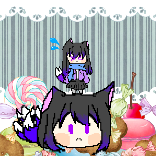 麗音ちゃん   byドット絵