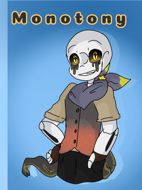 art request of sans Oc's Monotony sans
