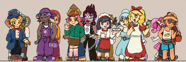 Humanization Happy pet story characters