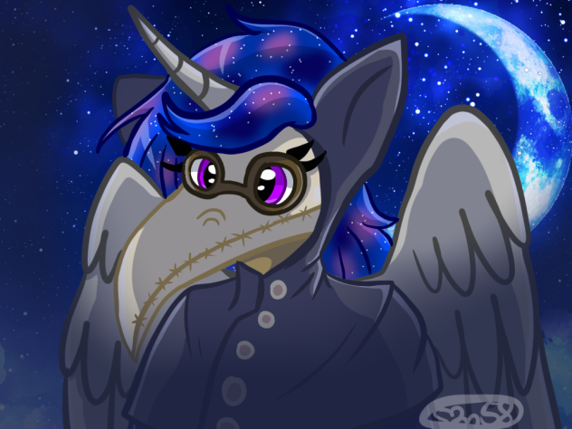 Plauge Doctor Moon Glance