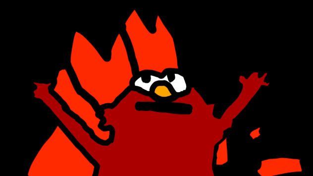 Eleo is on fire But it is animated