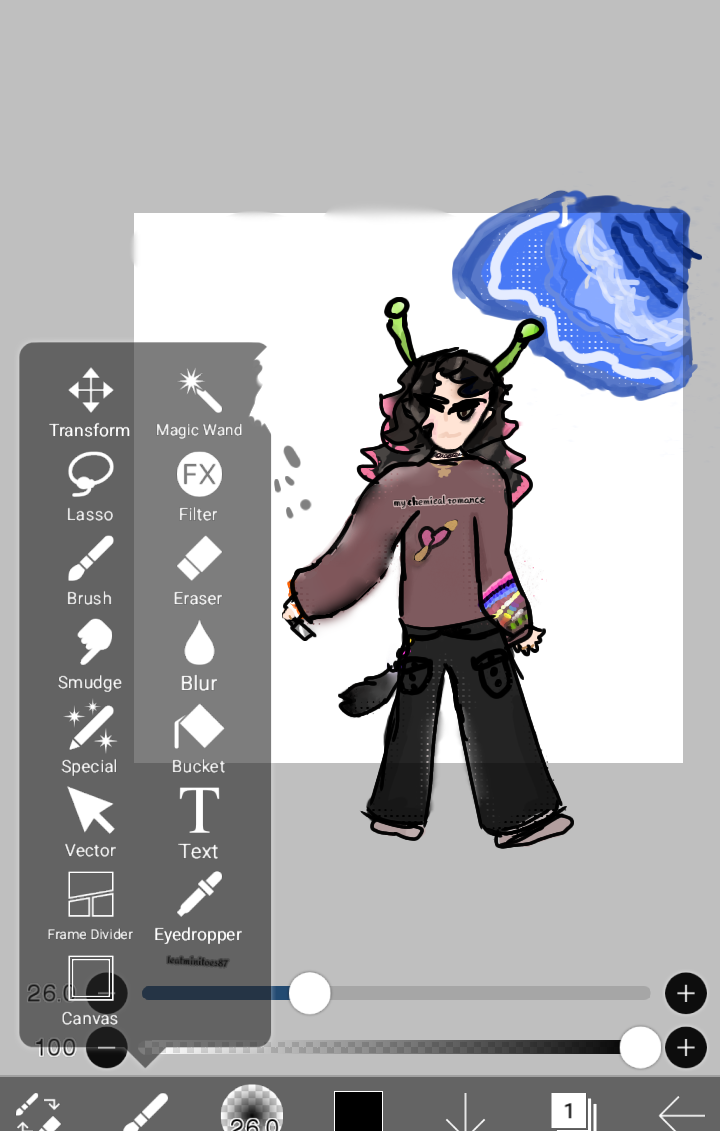 alien human - ibisPaint