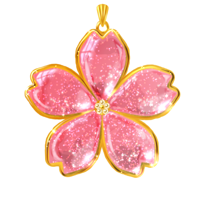 桜のペンダント