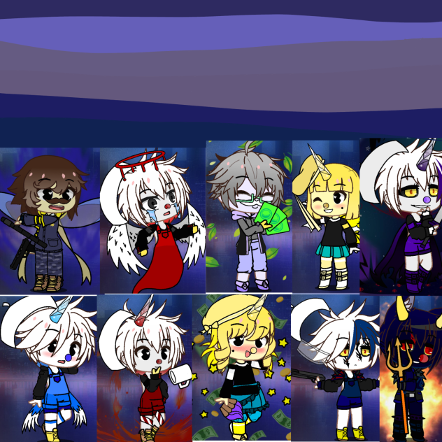 Most of My Cuphead Ocs