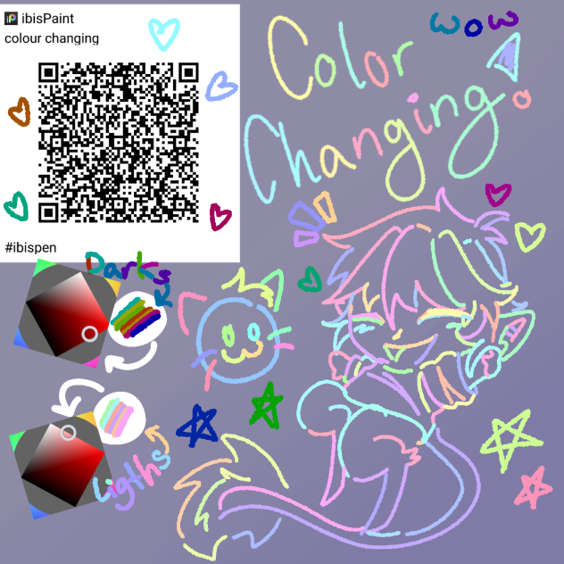 colour changing brush!