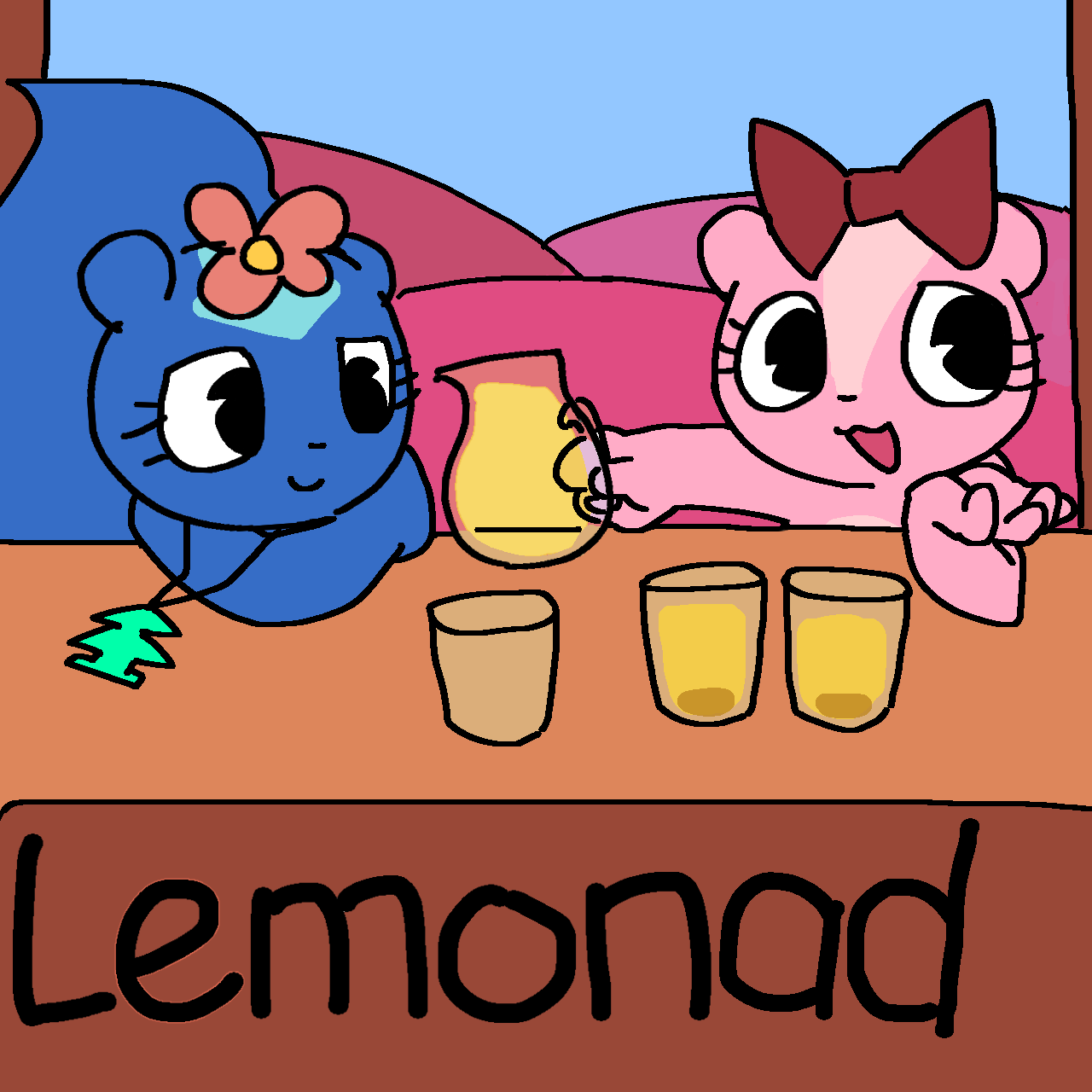 htf…Cold eyes lemonade！ - ibisPaint