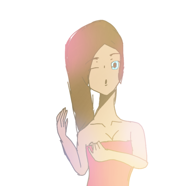 A bathing Girl - ibisPaint
