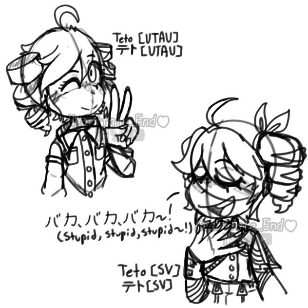 Teto Doodles 「テト いたずら書き」
