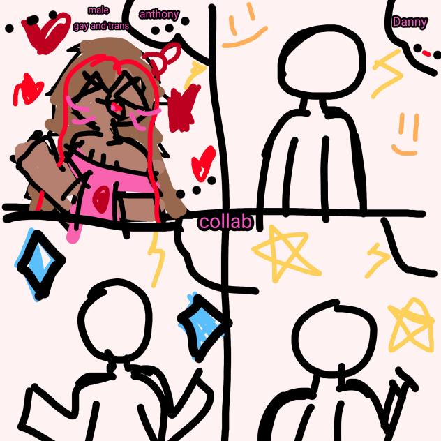 my first ever collab - ibisPaint