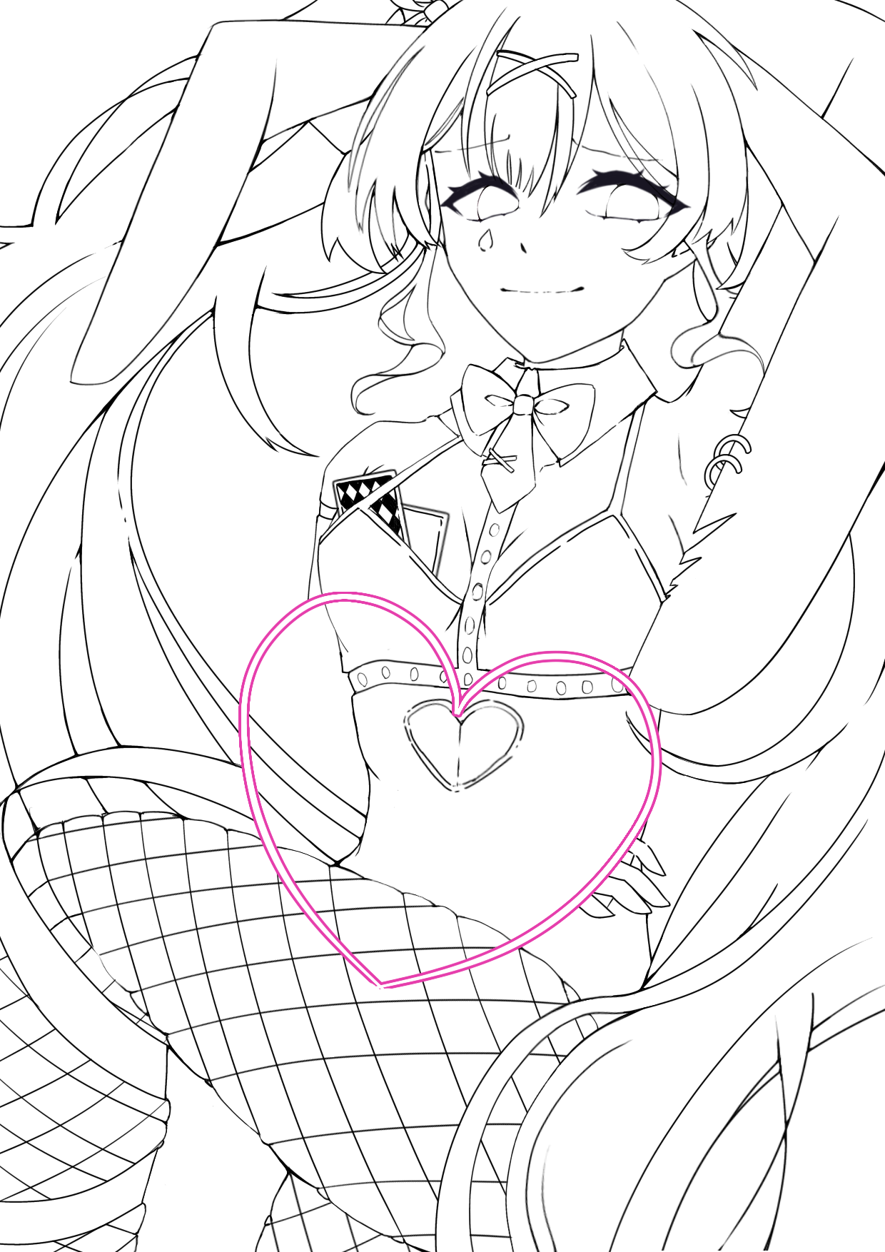 ラビットホール線画 - ibisPaint