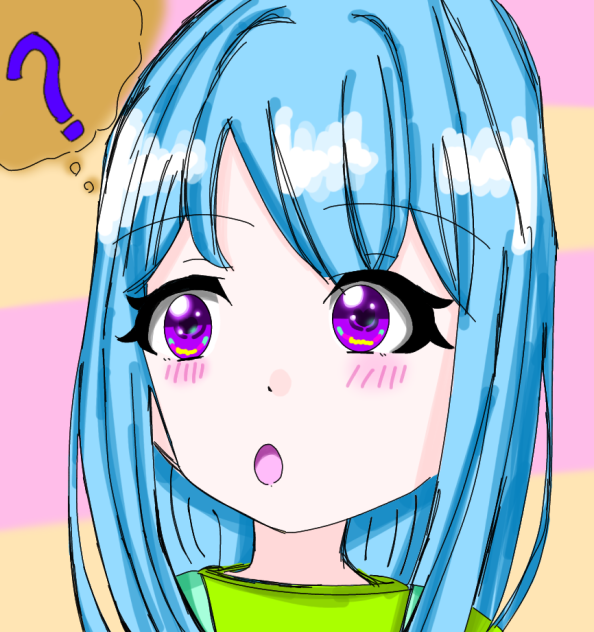 ？ 線画ぬったよ！!