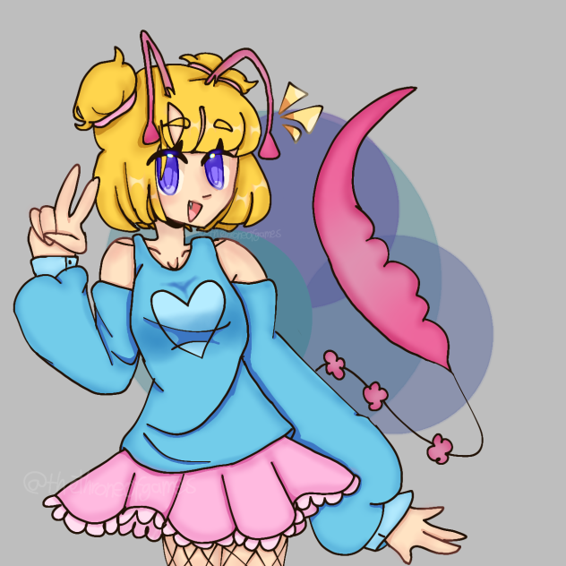 My friend L's, Gacha Club OC!!