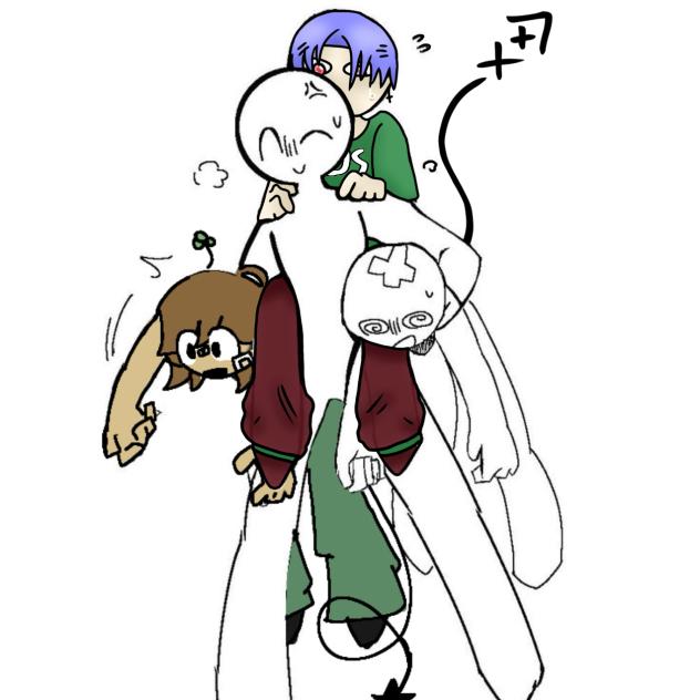 Collab with Lucky_clover