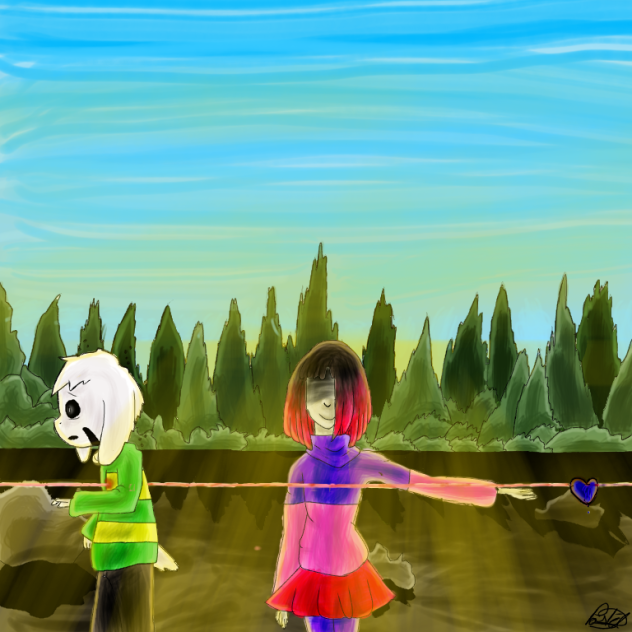 I'm sorry Frisk...Redraw