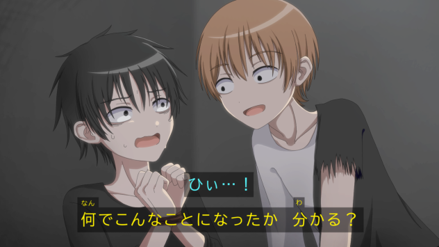 初のアニメ風イラスト