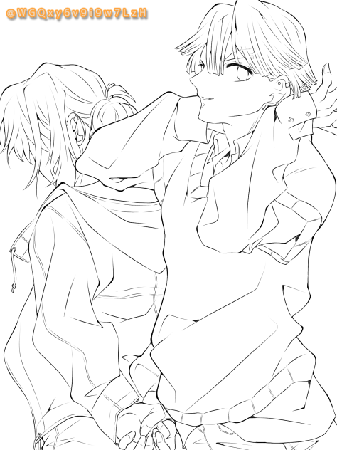 無題193 線画