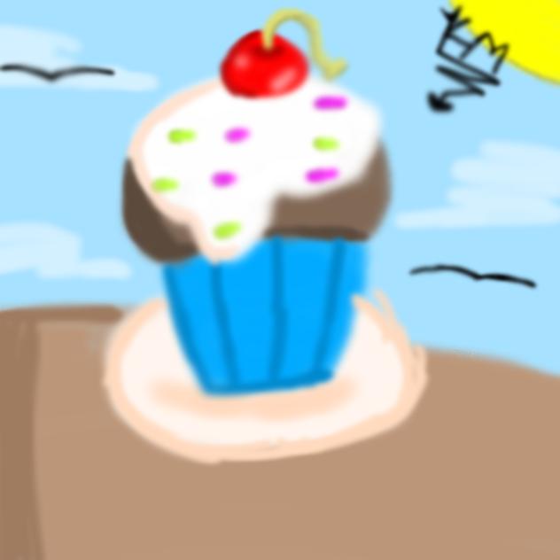 Realism cupcake hehe 🙃
