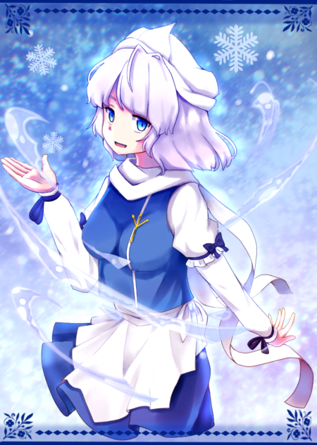 東方project  レティ　カード風