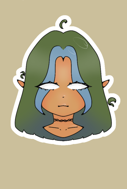 рисунок рандомными цветами чек ^^ - ibisPaint