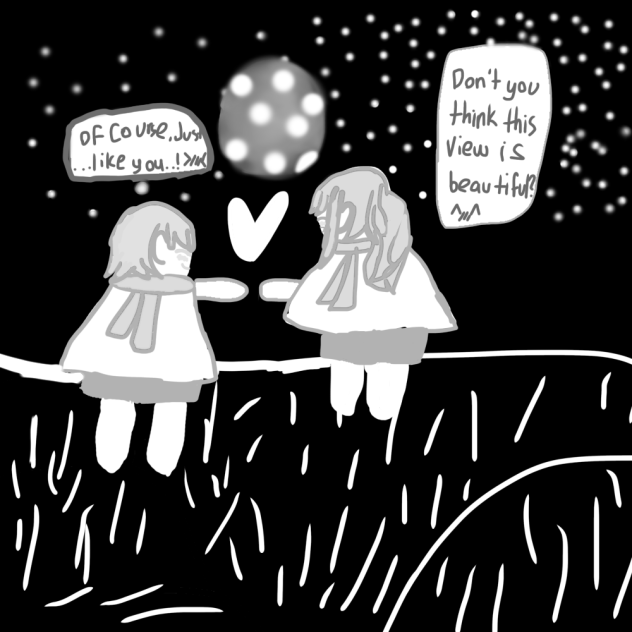 viewing the moon, with you!