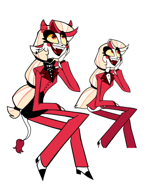 CHARLIE REDESIGN IN THE HAZBIN STYLE!