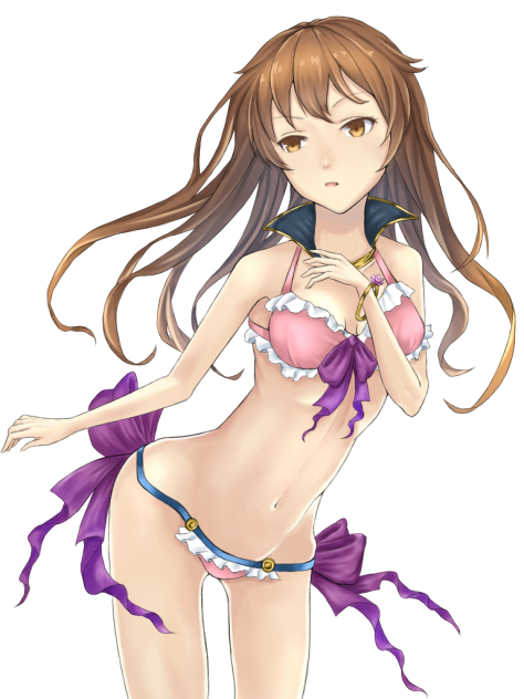 水着少女