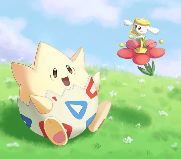 トゲピーとフラベベ