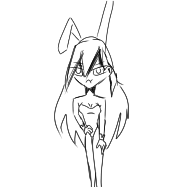 Bunny girl Sketch