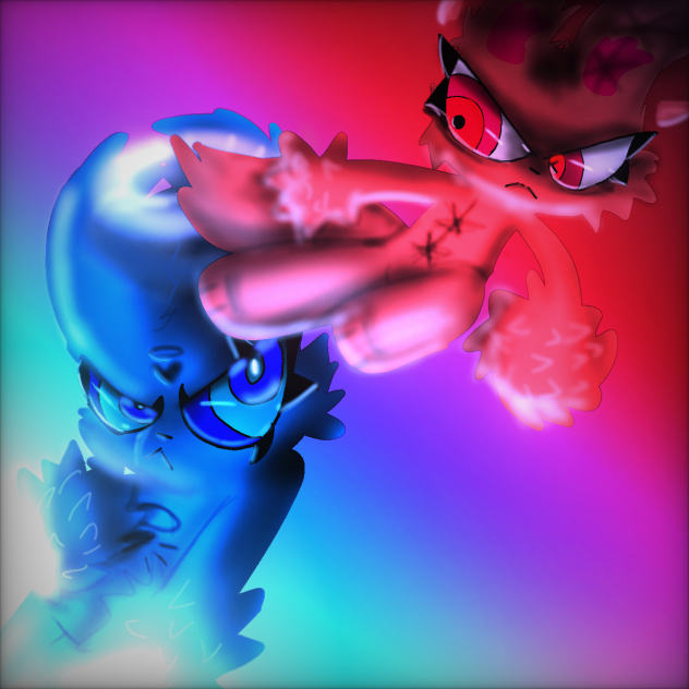 angel fox and bloody wolf