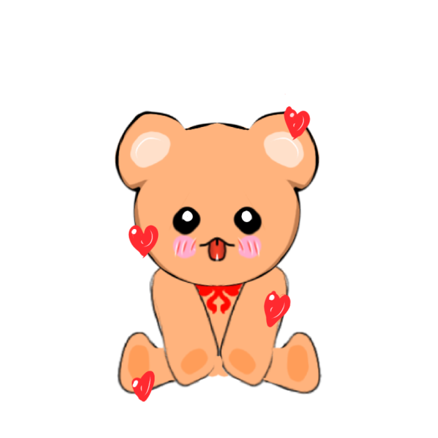 Cute bear - ibisPaint