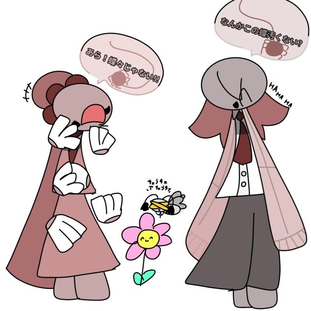 スイレンとムニファと蝶になったカミさん((