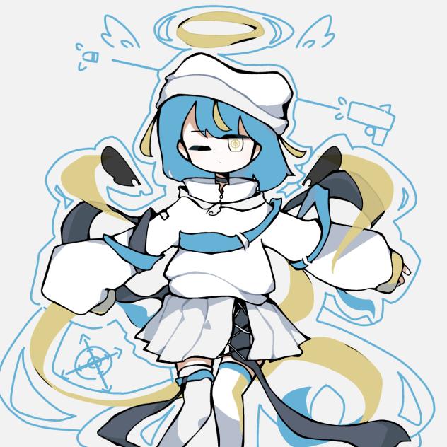 青い堕天使 - ibisPaint