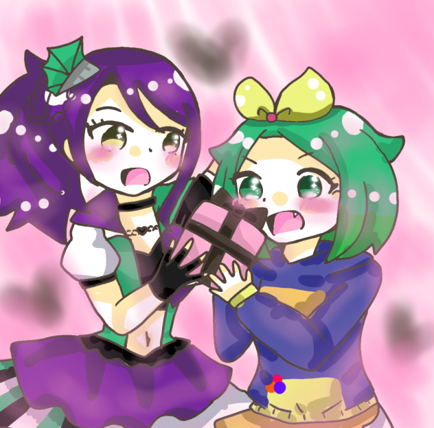 シオにの　バレンタイン　プリパラ　東堂シオン　虹色にの