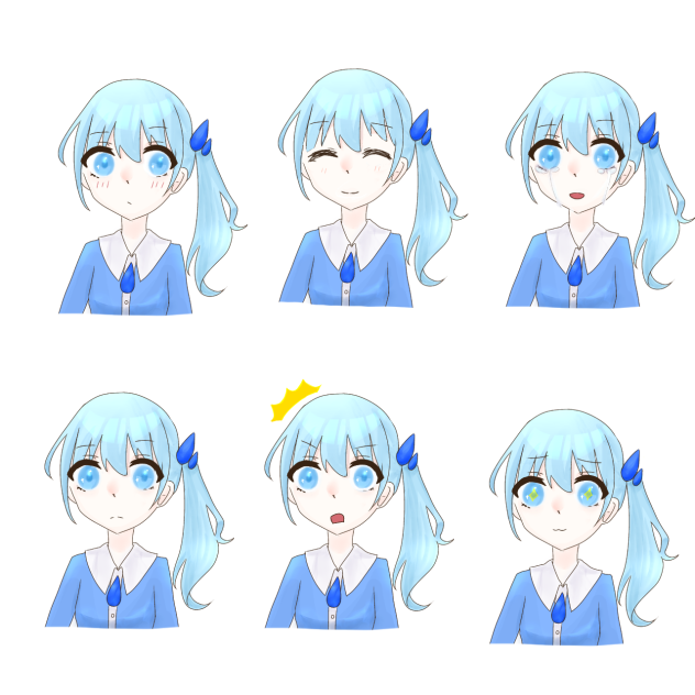 桜の立ち絵！　差分