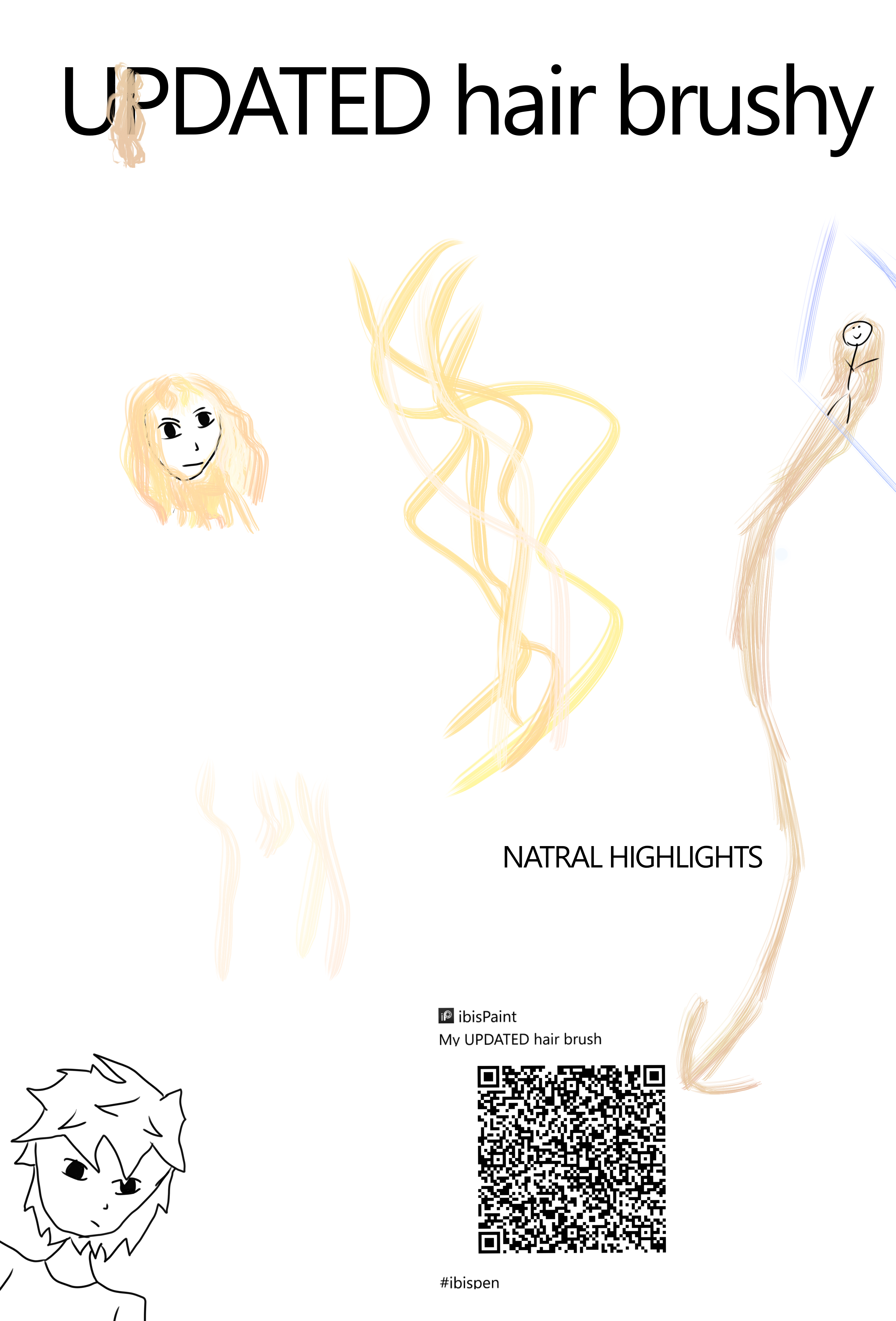 HAIR BRUSHY NUMBER 2 - ibisPaint