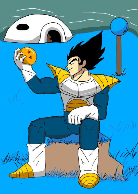 el principe de los Saiyajin (namek saga)
