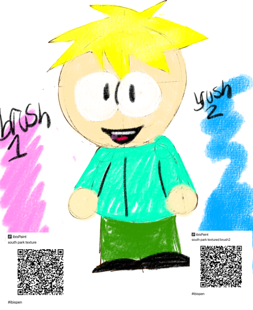 South Park texture brush