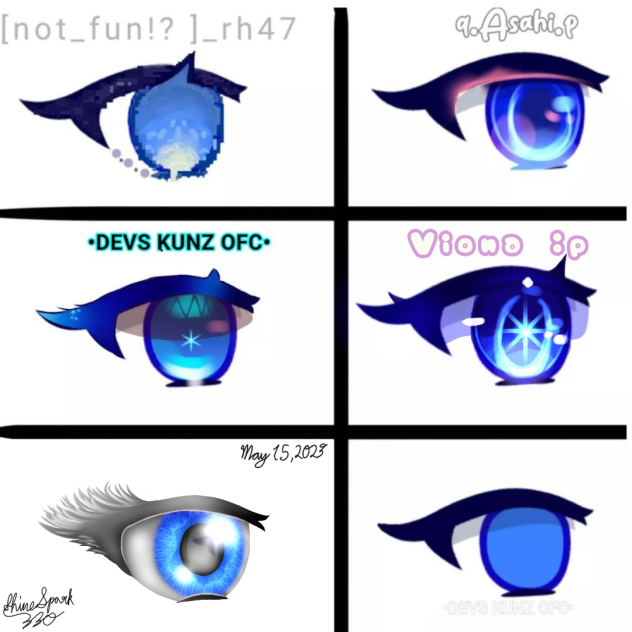 Eye Shading Test Chain - ibisPaint