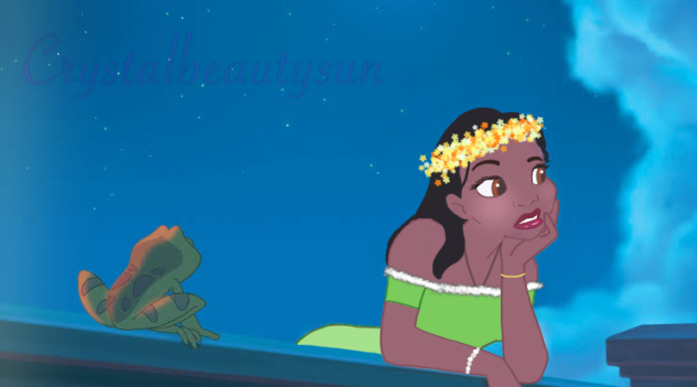 Disney princess glow up Tiana
