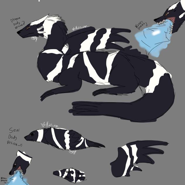 dragon- ribbon seal hybrid