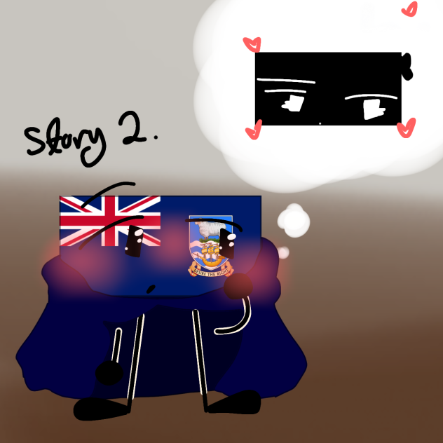 Story #2 - Falkland's first crush.