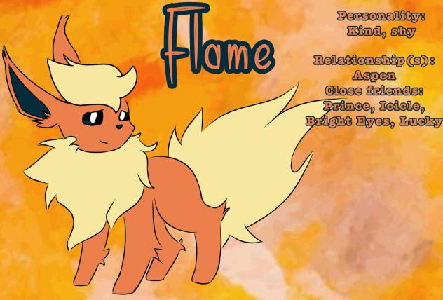Flame~Eeveelution oc