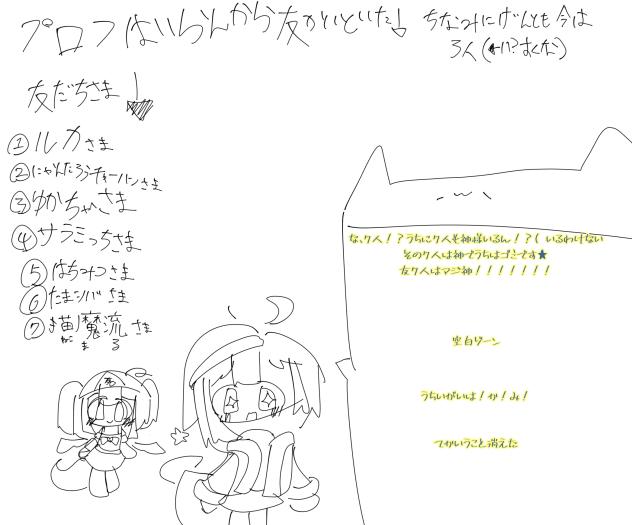 友一覧だよ