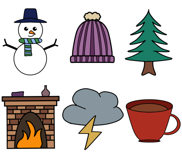 Winter icons