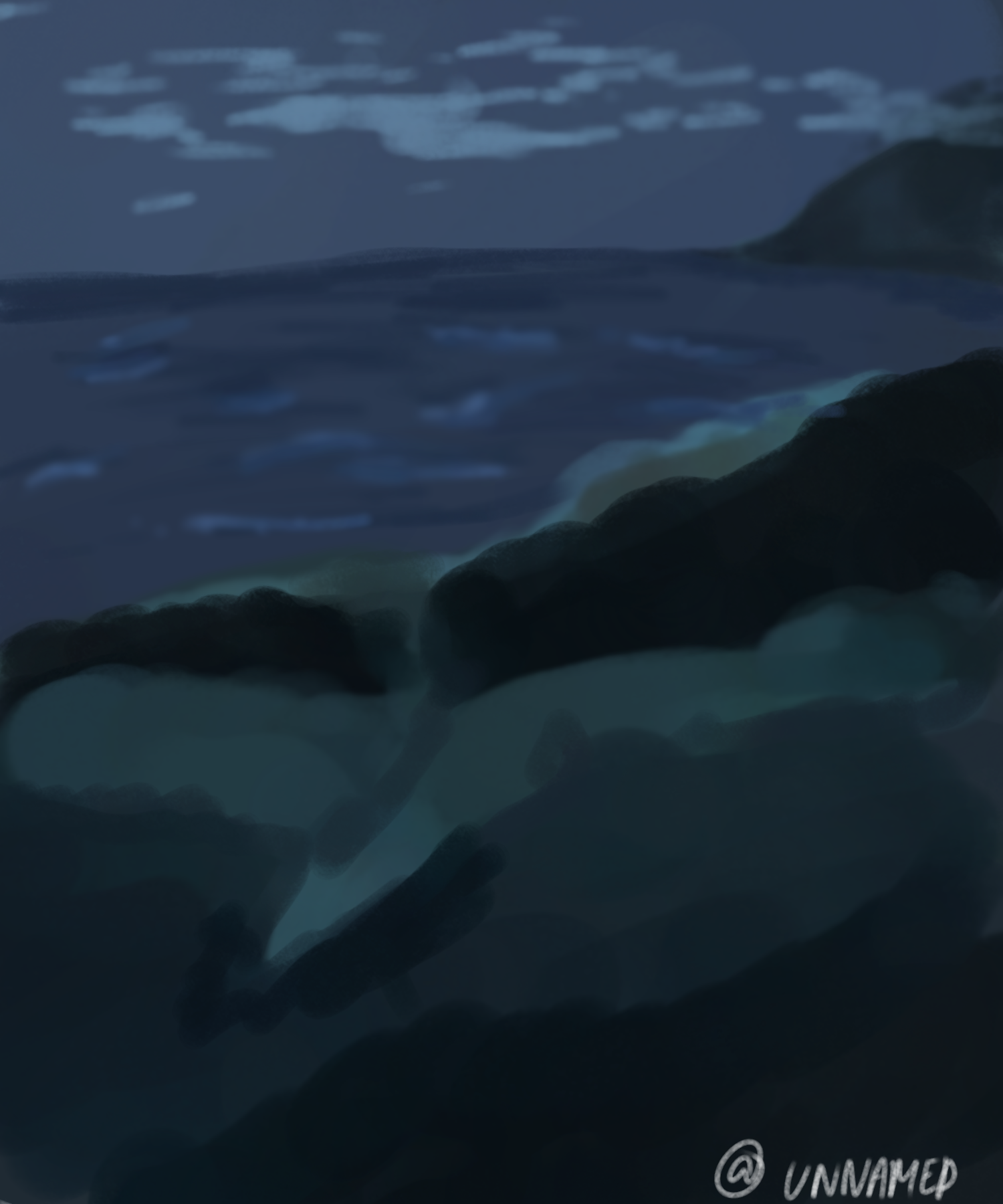 Things seem distant today (liminal space - ibisPaint
