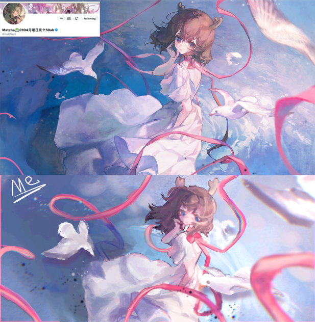 MATCHA 🍵 ART STUDY PART 03