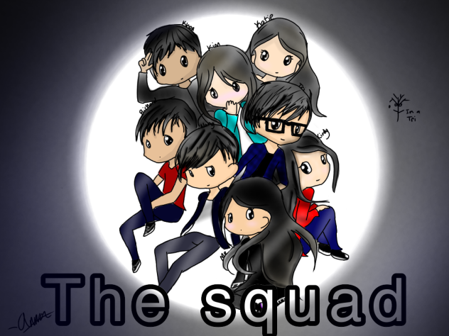 The squad - ibisPaint
