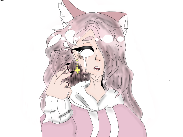 Crying Hard - ibisPaint