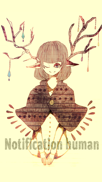 【オリジナル】Notification human - ibisPaint