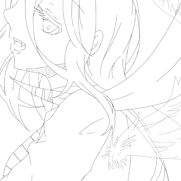 レイチェル 線画